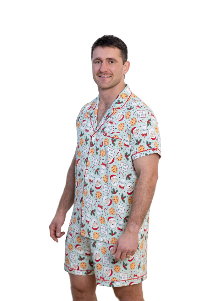 Men's Luxe Bamboo Dear Santa Christmas Pyjamas