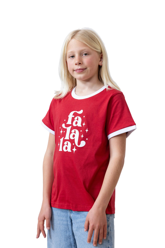 Children's Cotton Fa La La T-Shirt