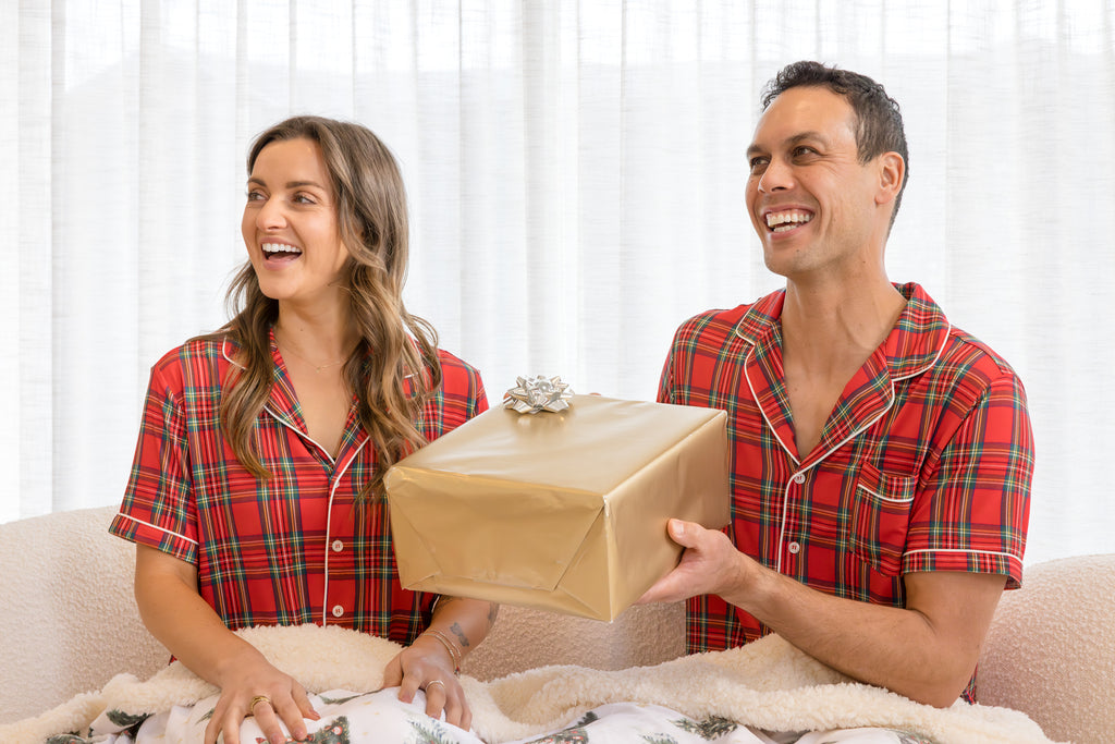 matching xmas pjs