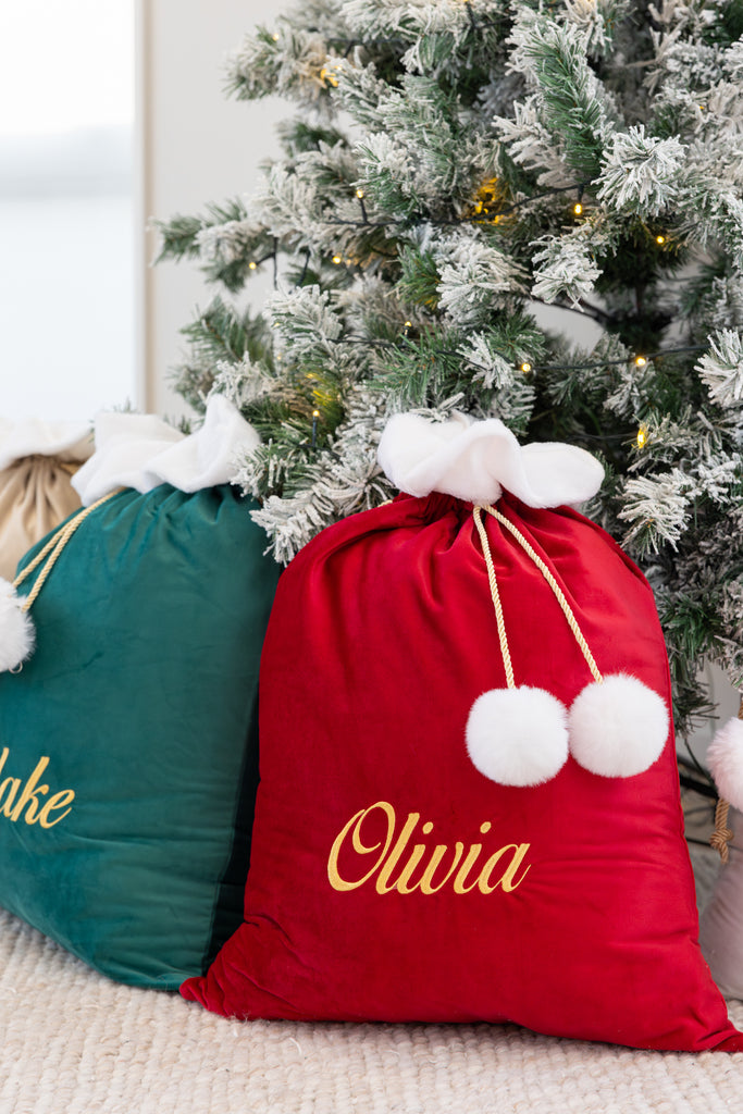 personalised christmas sacks