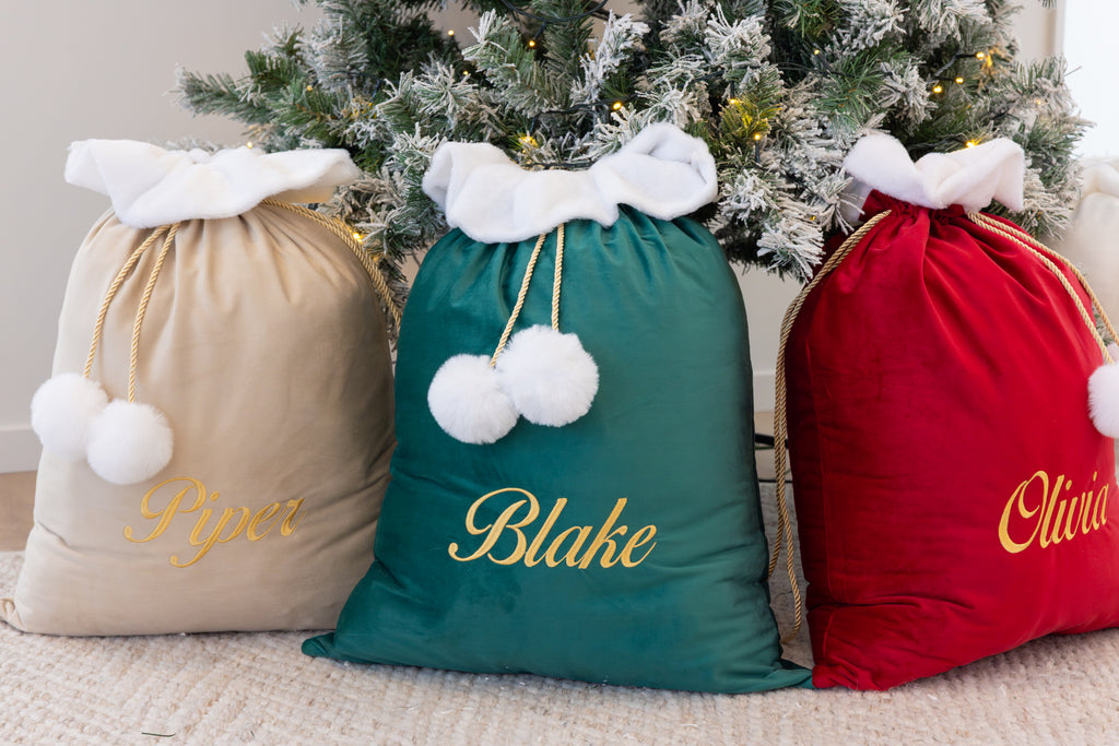custom santa sack