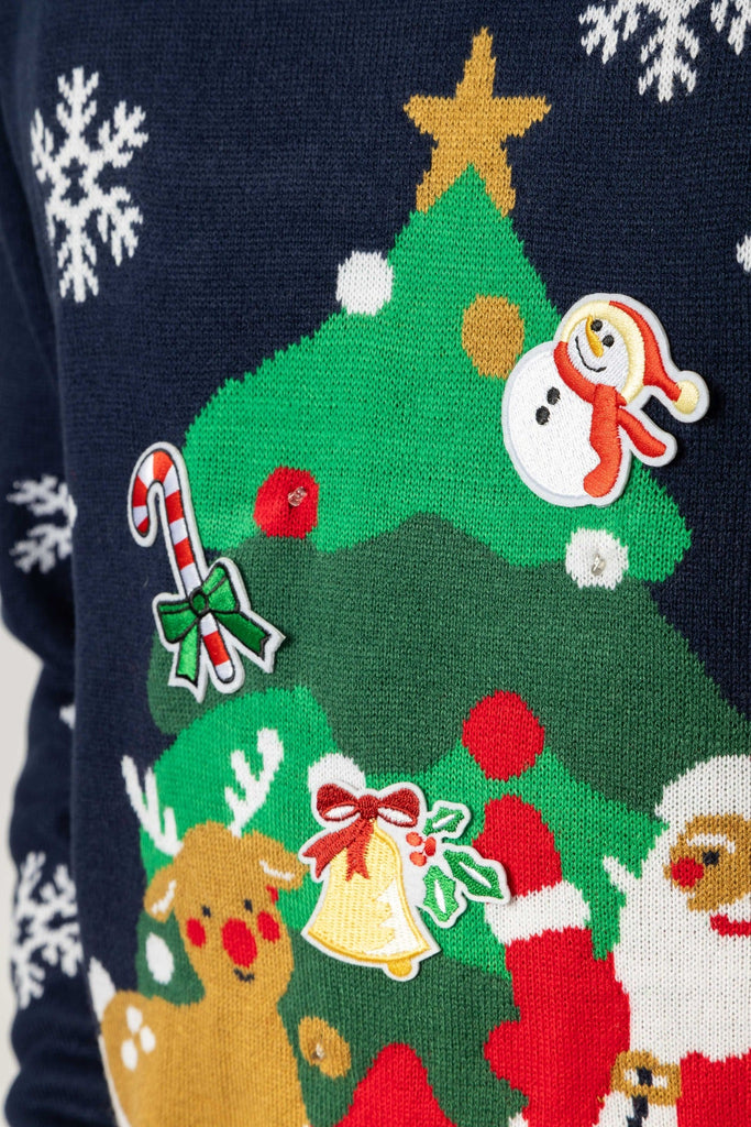 light up christmas jumper