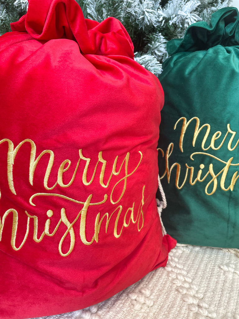 velvet santa sacks nz